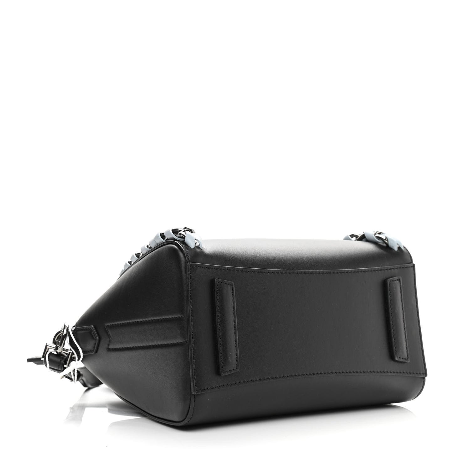 Smooth Calfskin Mini Chain Weave Antigona Black