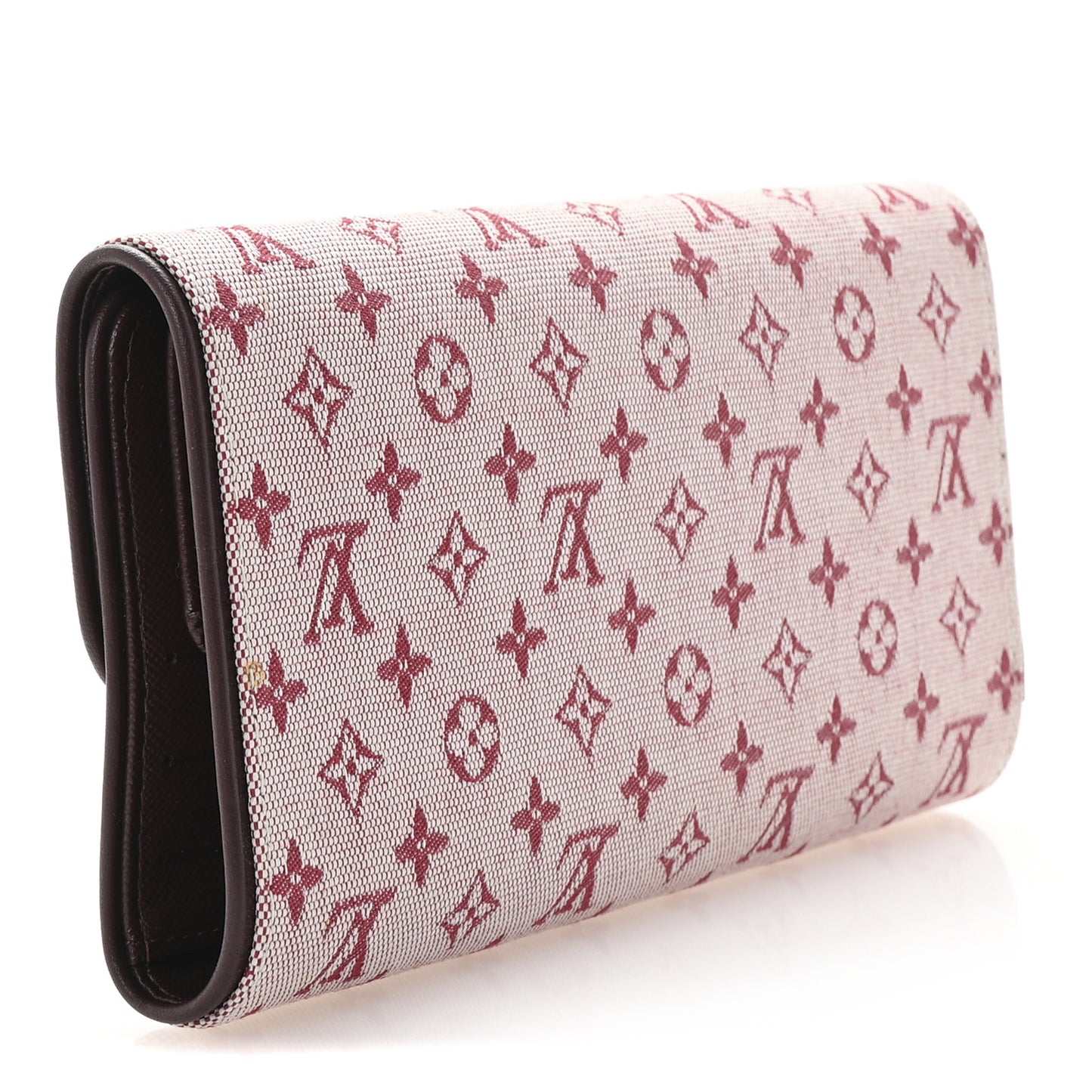 Mini Monogram Porte Tresor International Wallet Cherry