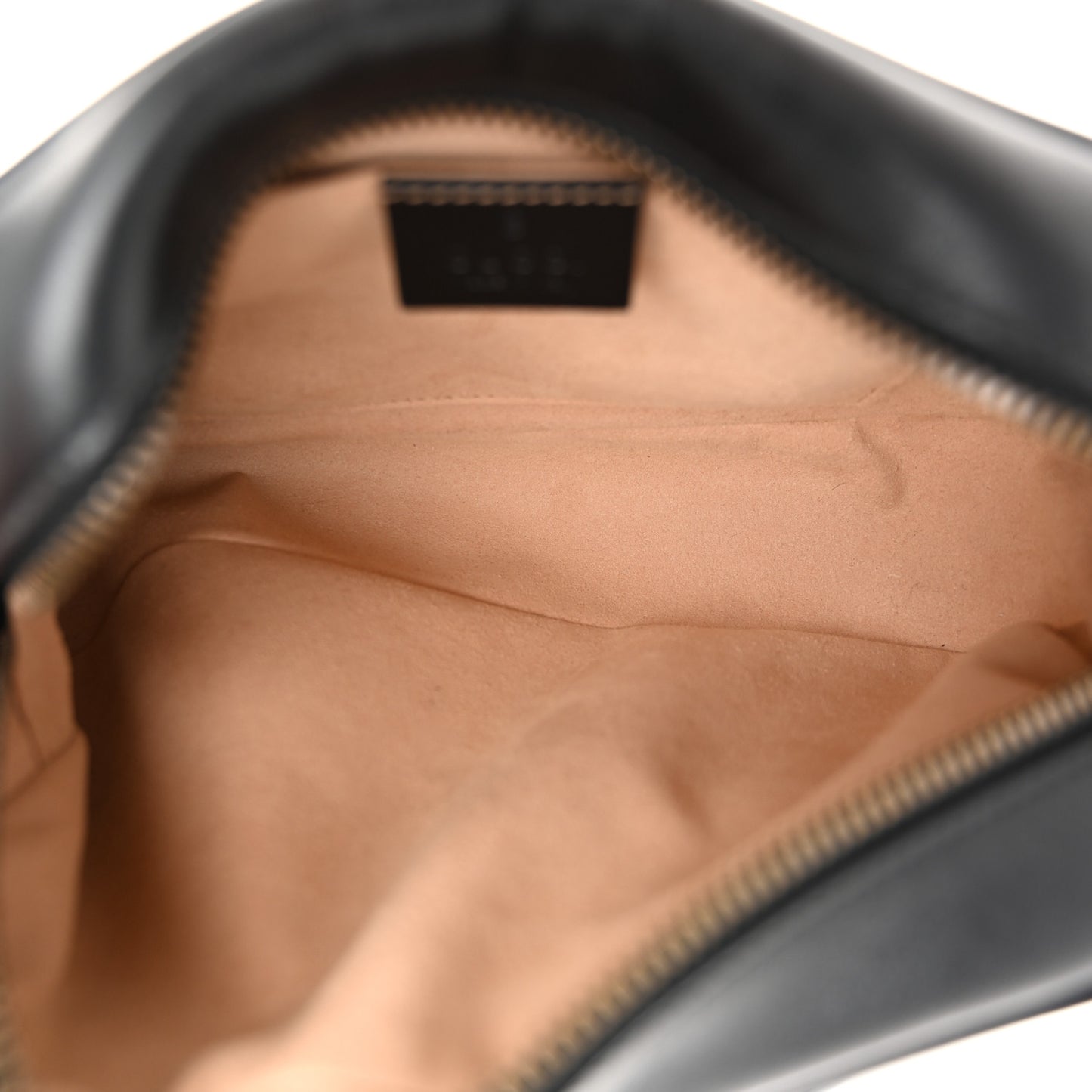 Calfskin Matelasse Small GG Marmont Chain Shoulder Bag Black