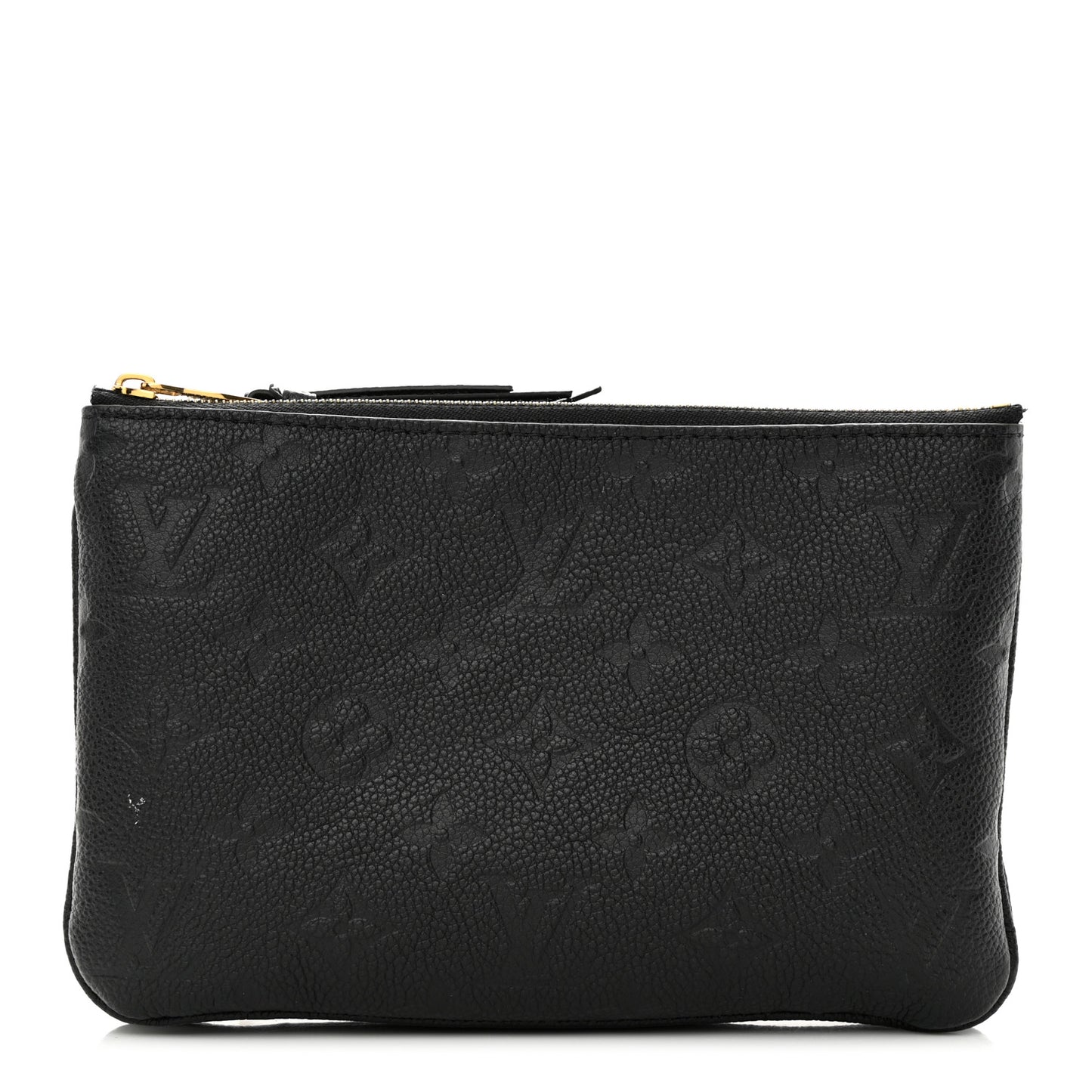 Empreinte Double Zip Pochette Black