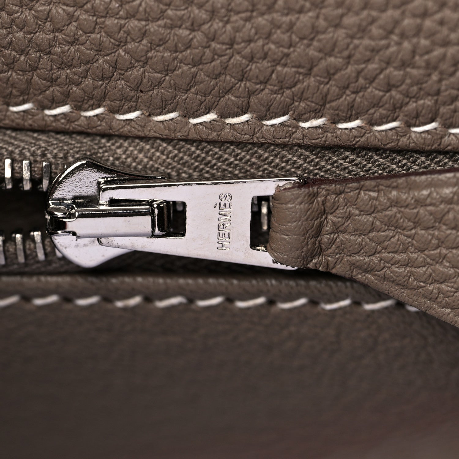 Hermes Togo Kelly Retourne 25 Etoupe 19 of 36