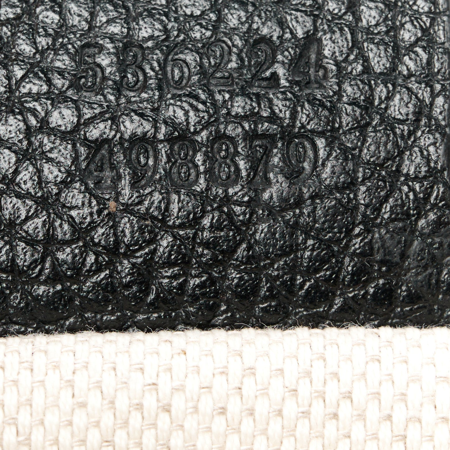 Pebbled Calfskin Medium Soho Flap Crossbody Black