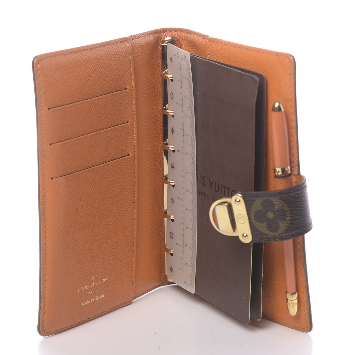 Monogram Koala Small Ring Agenda Orange