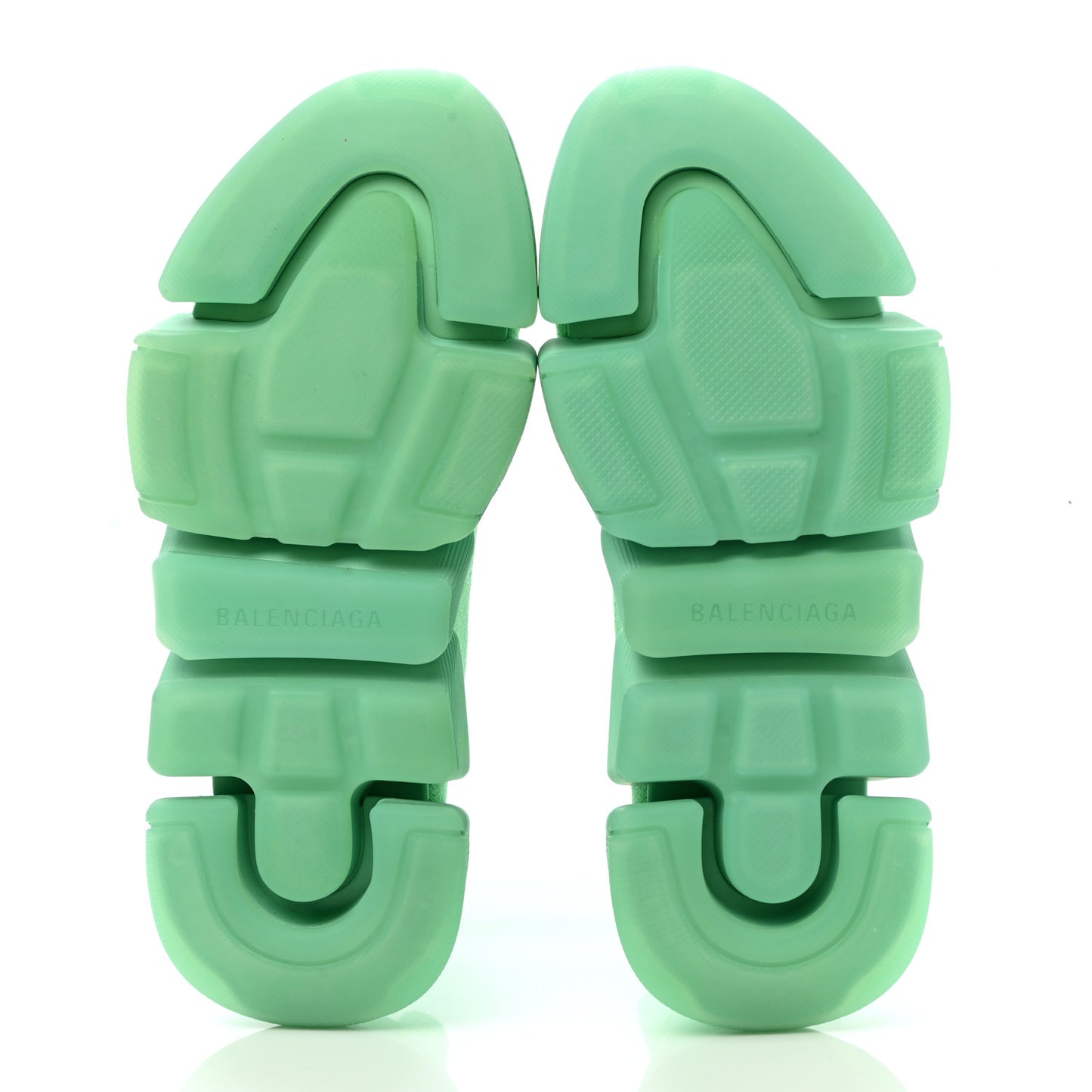 Technical 3D Recycled Knit Womens Speed 2.0 Transparent Sole Sneakers 36 Mint
