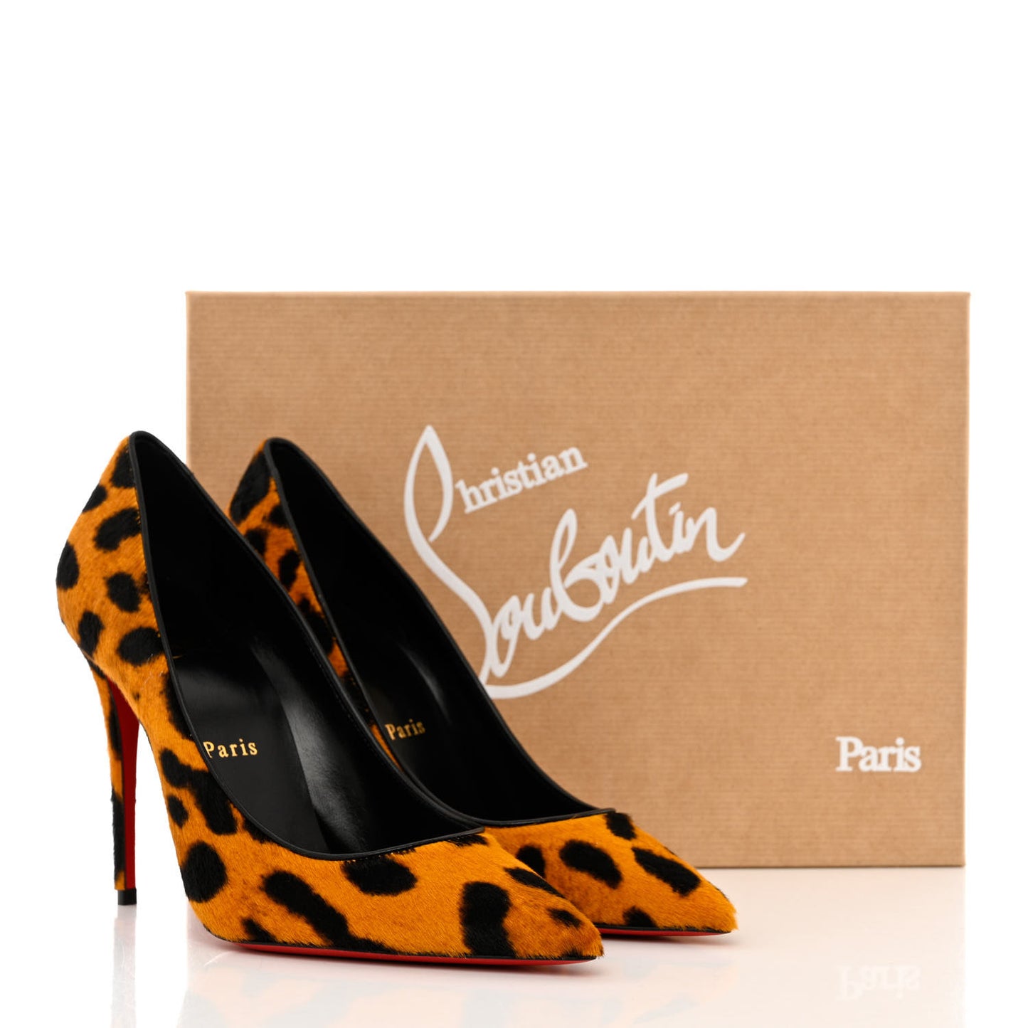 Calf Hair Leopard Kate 100 Pumps 36.5 Spicy