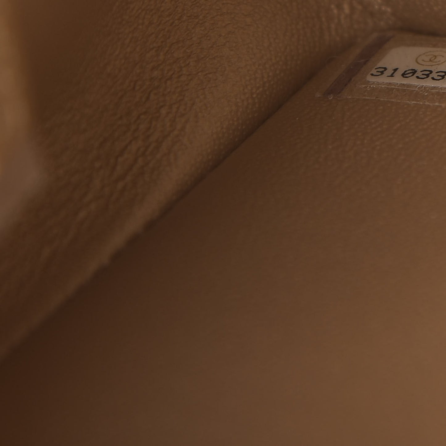 Metallic Lambskin Quilted Mini Rectangular Flap Gold