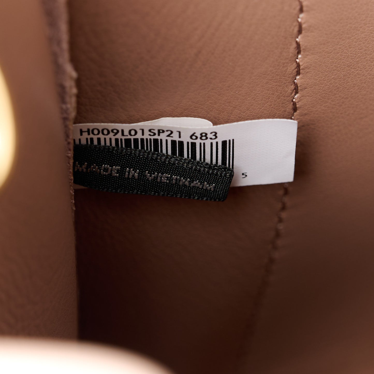 Grained Calfskin Small The Tote Bag Twine
