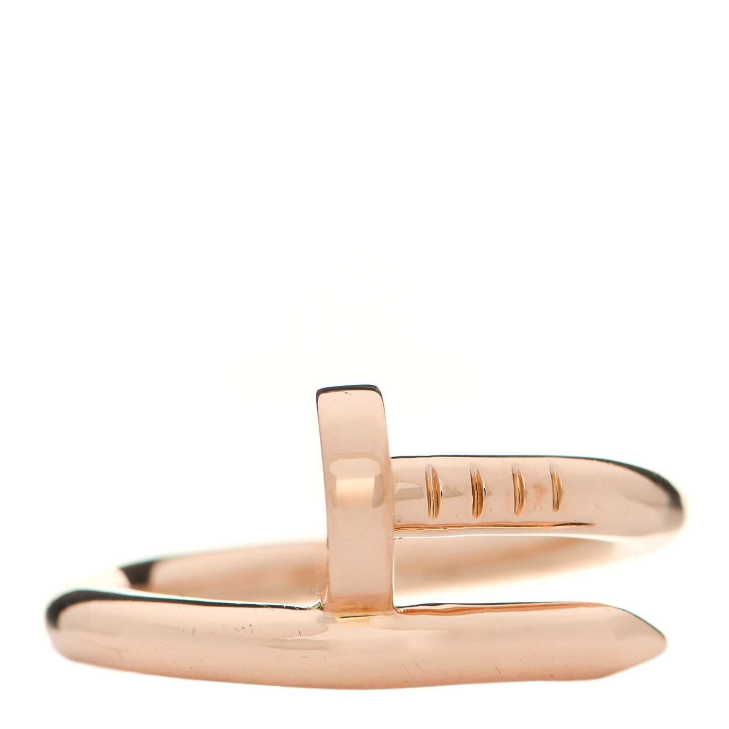 18K Pink Gold Juste Un Clou Ring 53 6.25