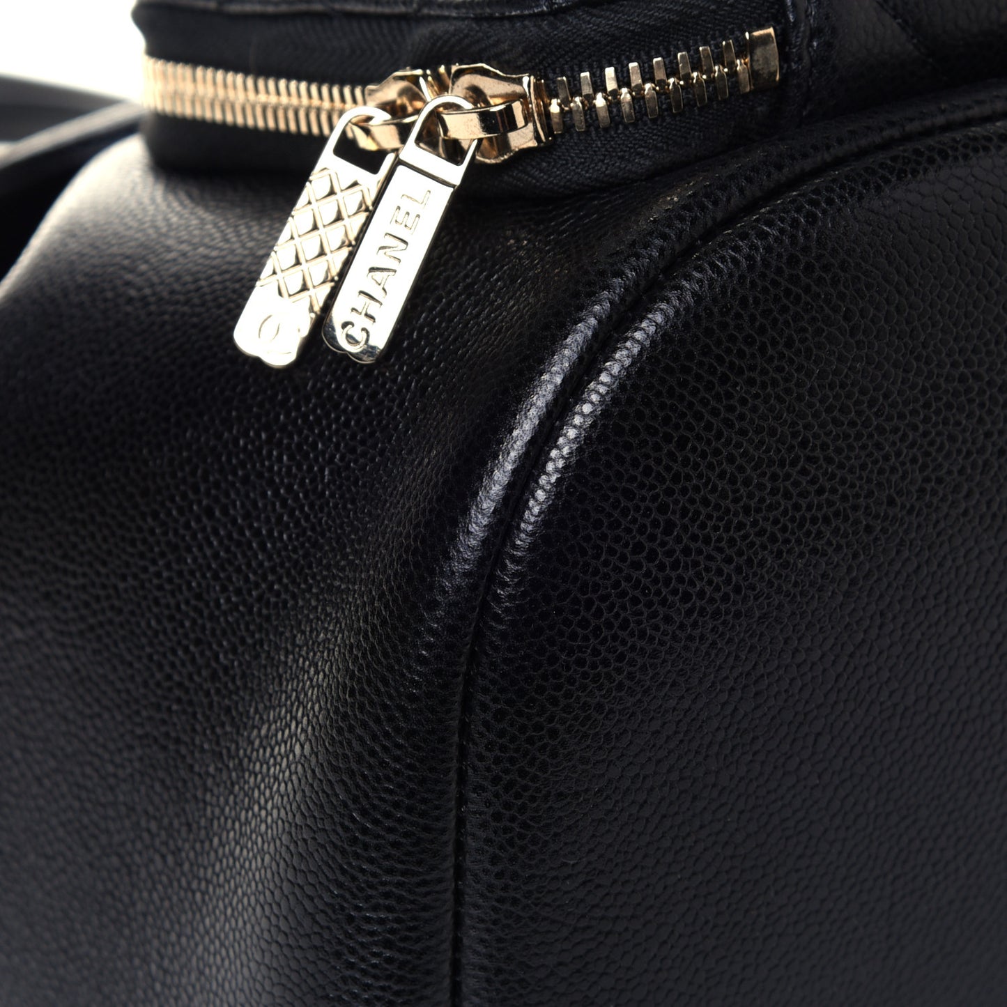 Caviar Quilted Business Affinity Backpack Black
