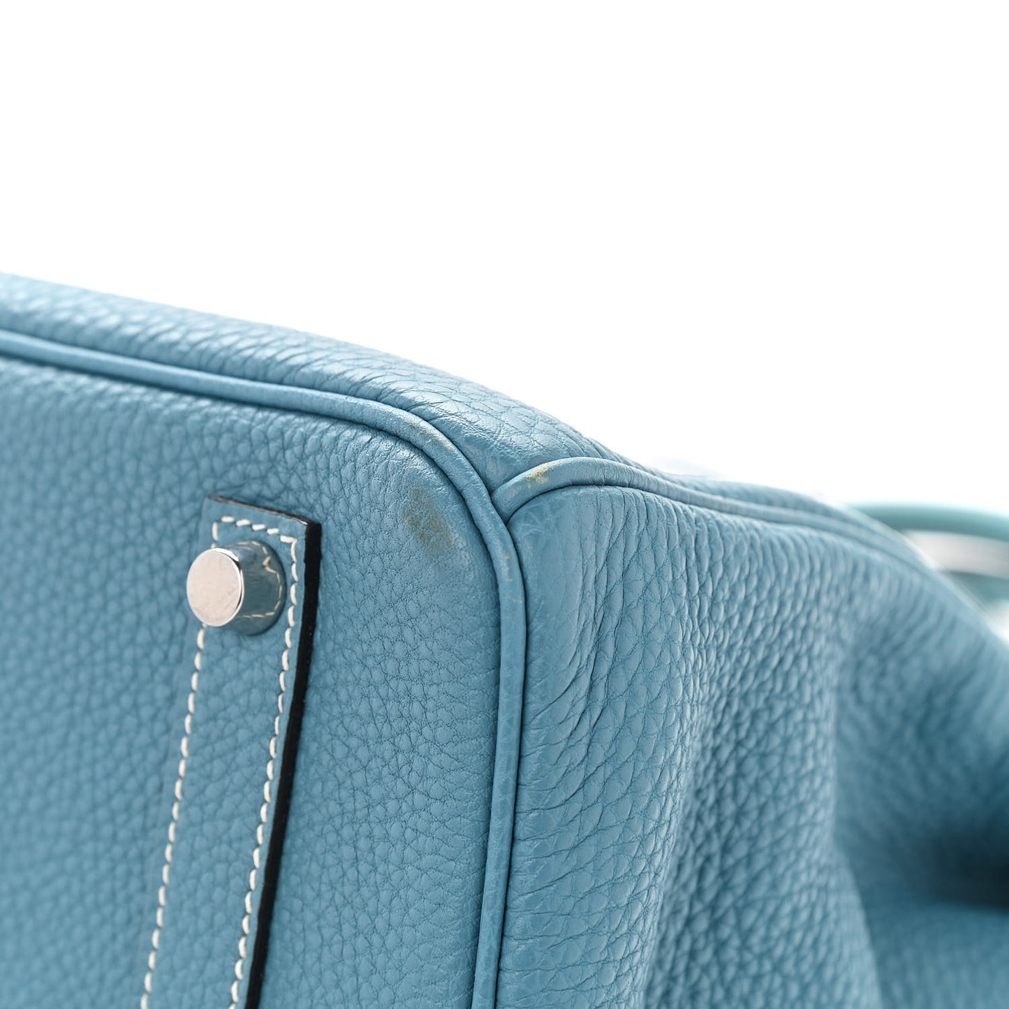 Togo Birkin 35 Blue Jean