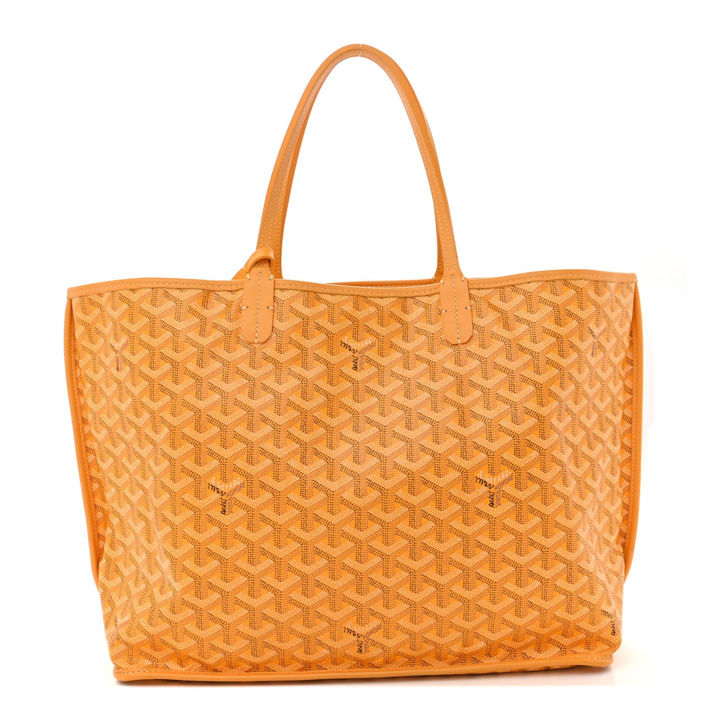 Goyardine Reversible Anjou PM Yellow