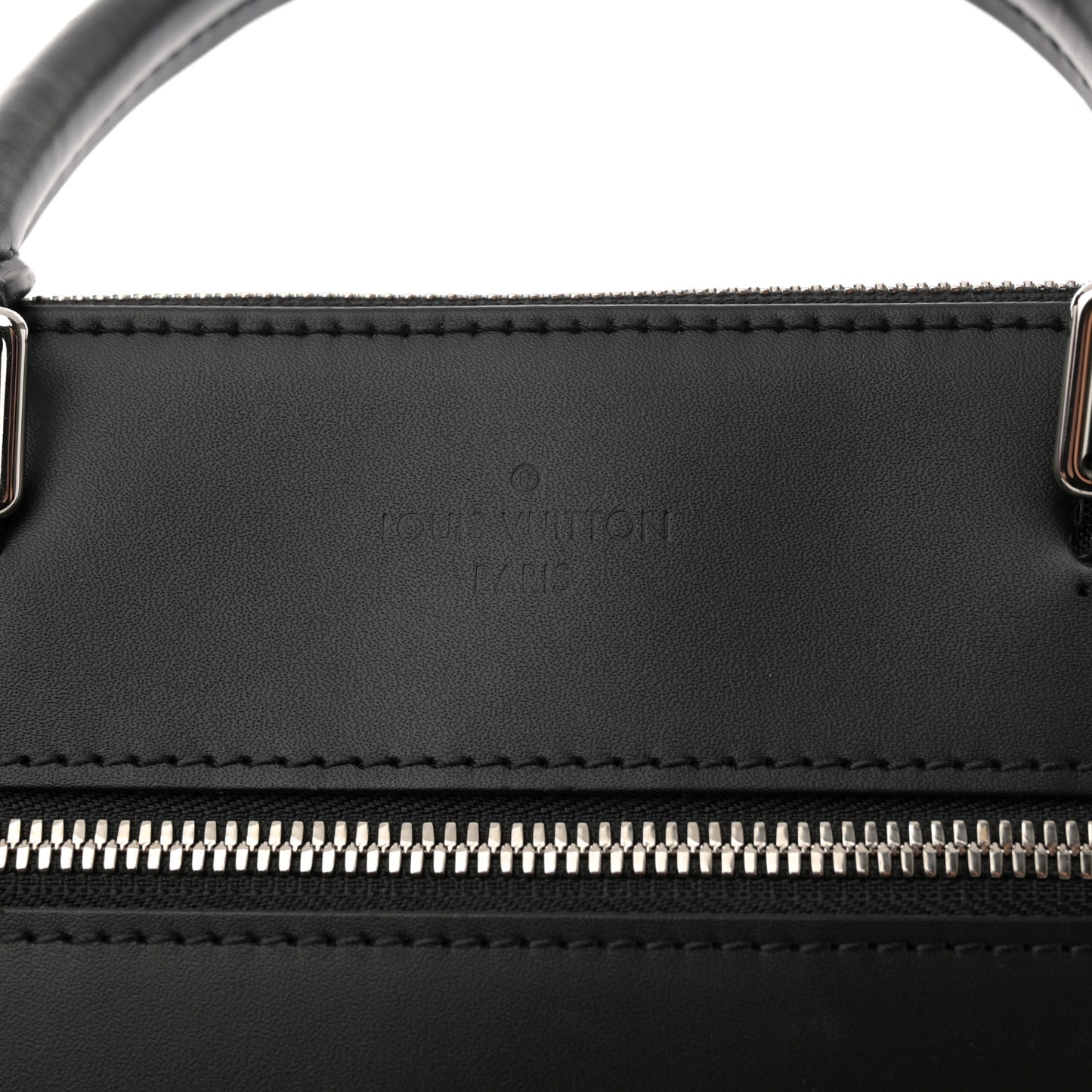 Damier Graphite Porte-Documents Jour