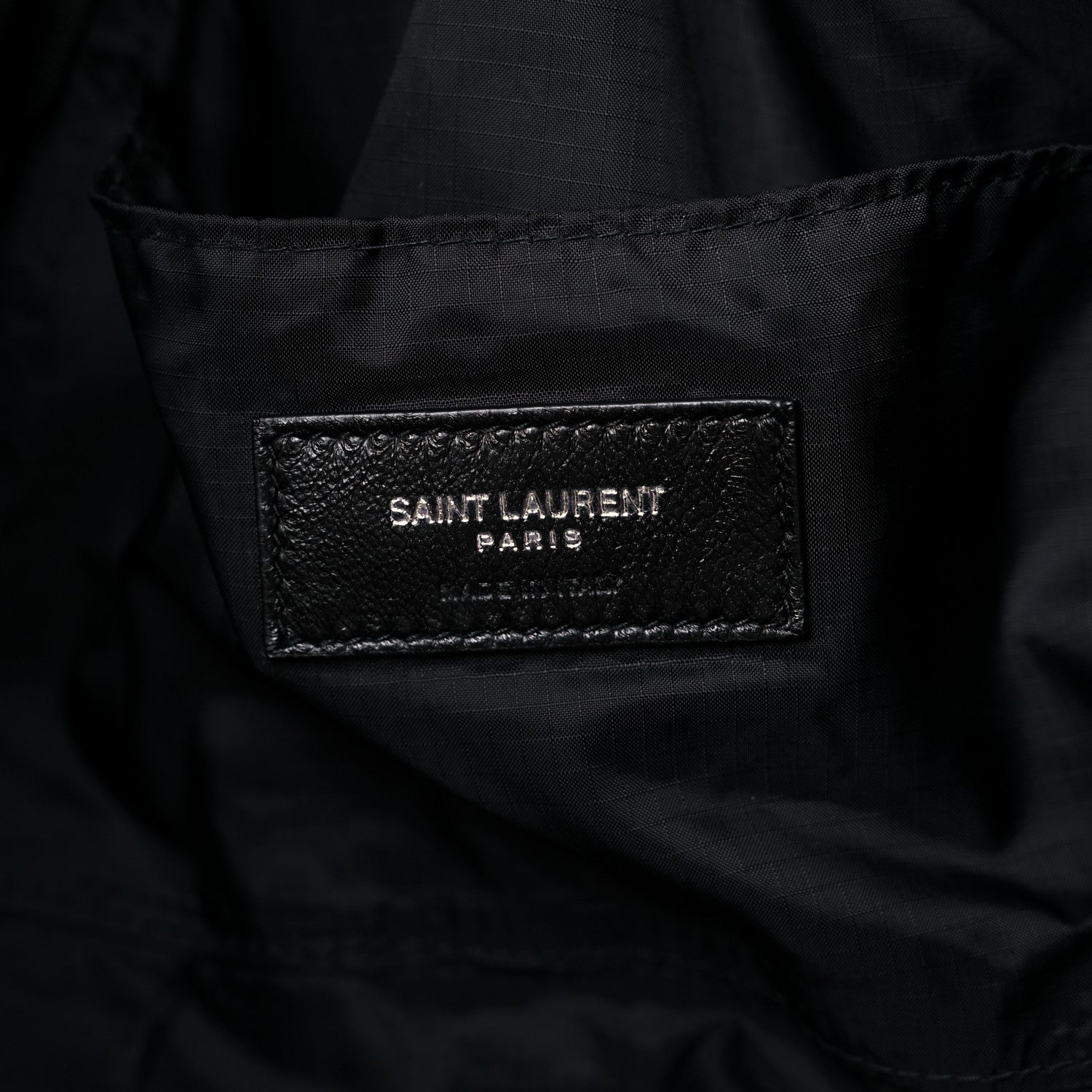 Saint Laurent Nylon City Backpack Black 6 of 8