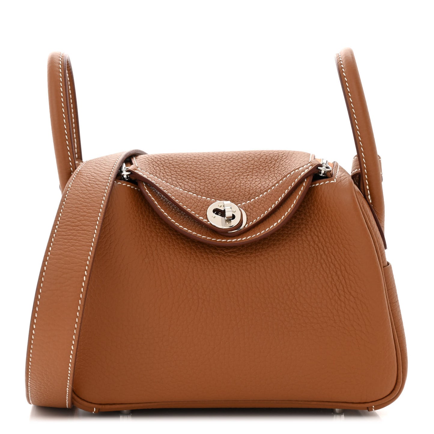 Taurillon Clemence Mini Lindy 20 Gold