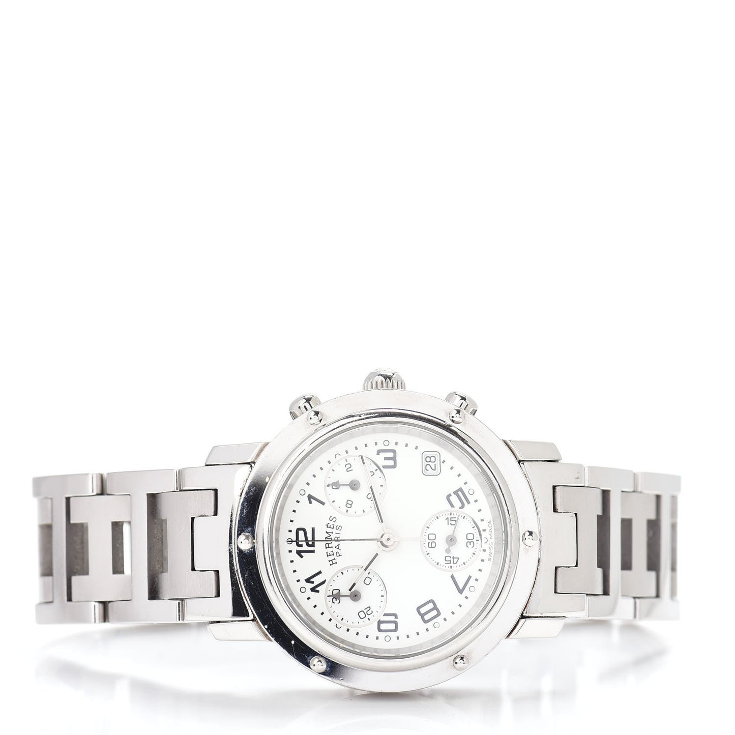 Stainless Steel 31mm Clipper Chronograph Quartz Watch