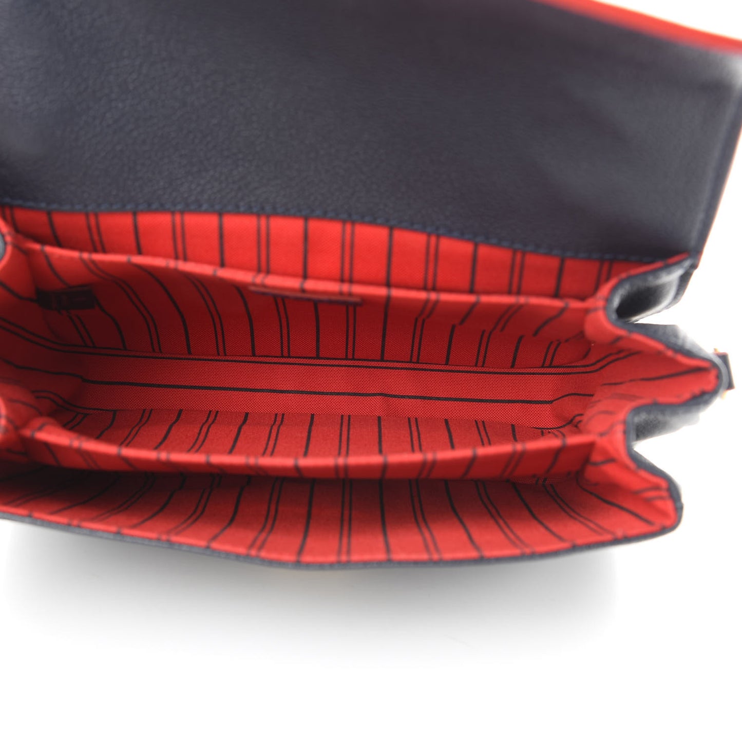 Empreinte Pochette Metis Marine Rouge