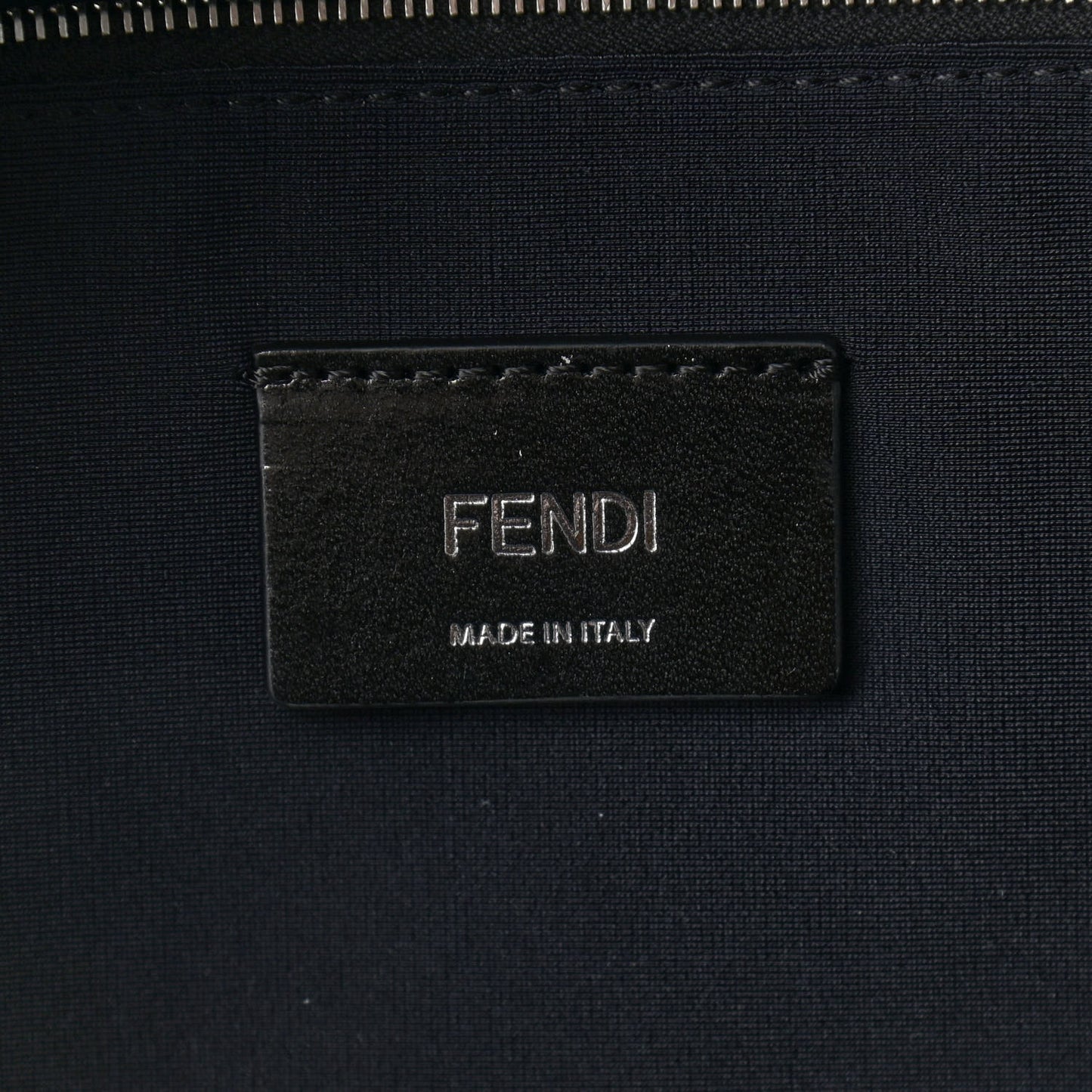 X SARAH COLEMAN Fabric Jacquard Vitello Grace Light Woven Lanyard FF Vertigo Pouch Pocket Backpack Tobacco Moro Black
