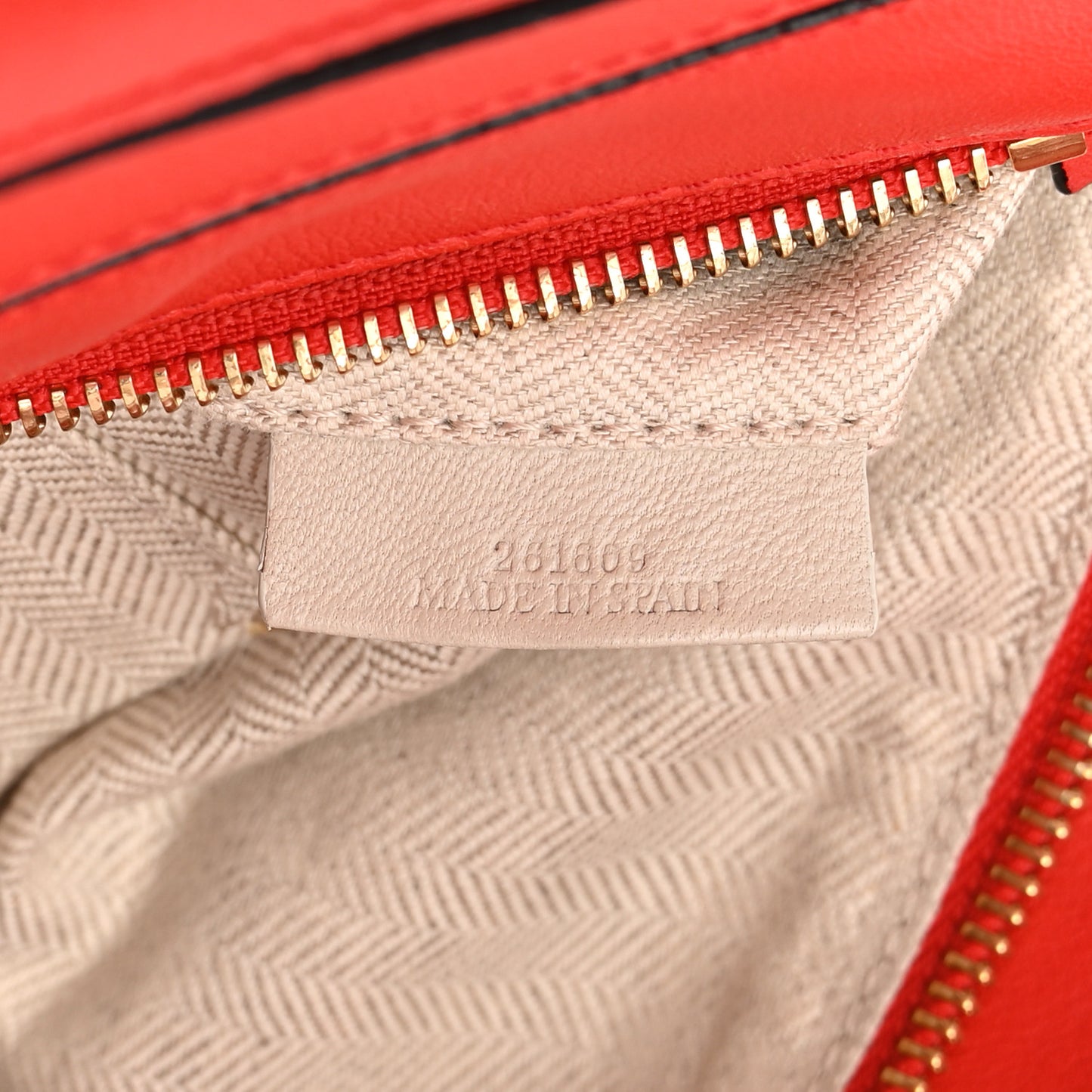 Calfskin Medium Puzzle Bag Scarlet