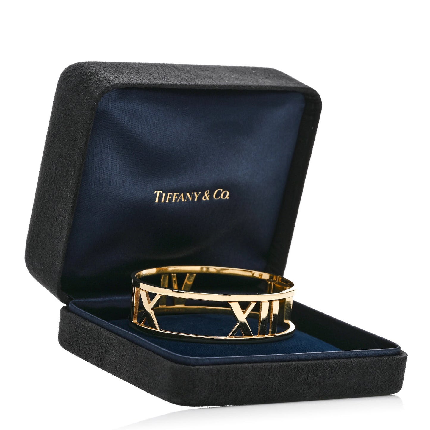 18K Yellow Gold Atlas Wide Open Bangle Bracelet