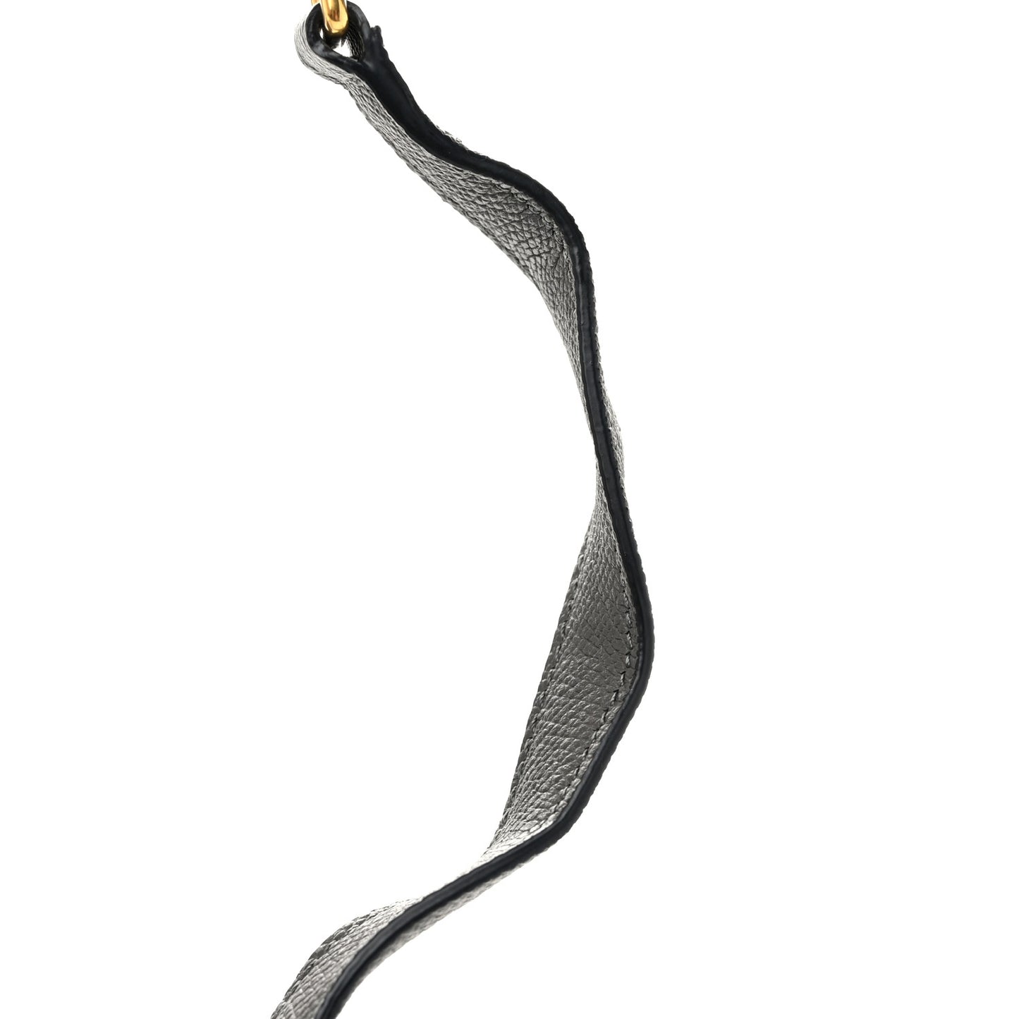 Grained Calfskin Micro Belt Bag Grey