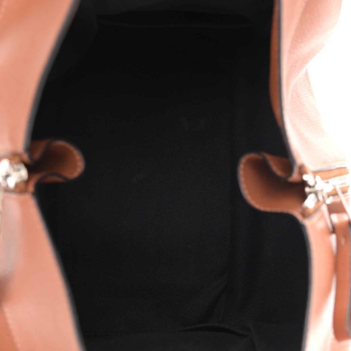 Calfskin Small Hammock Shoulder Bag Tan