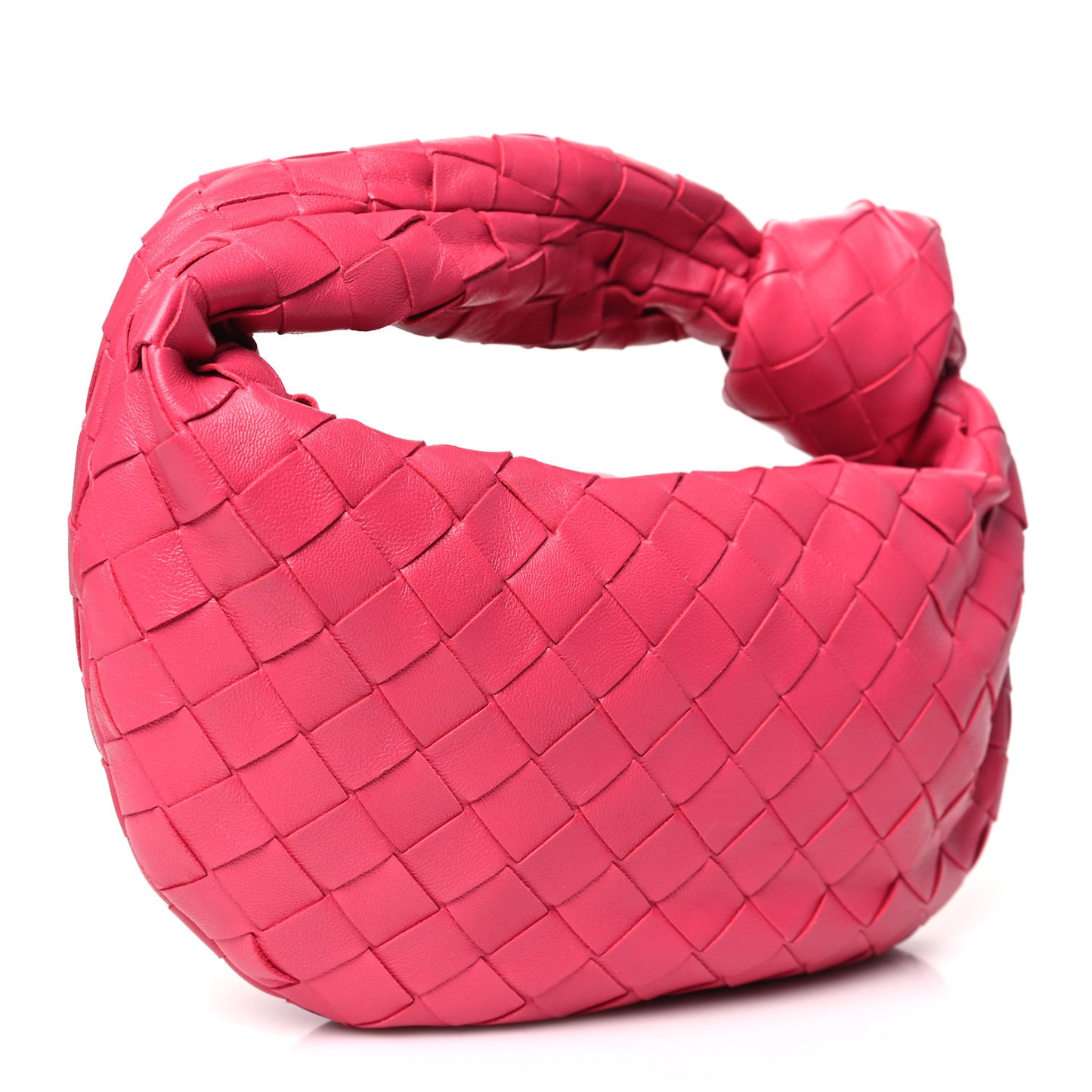 Nappa Intrecciato Mini Jodie Cranberry
