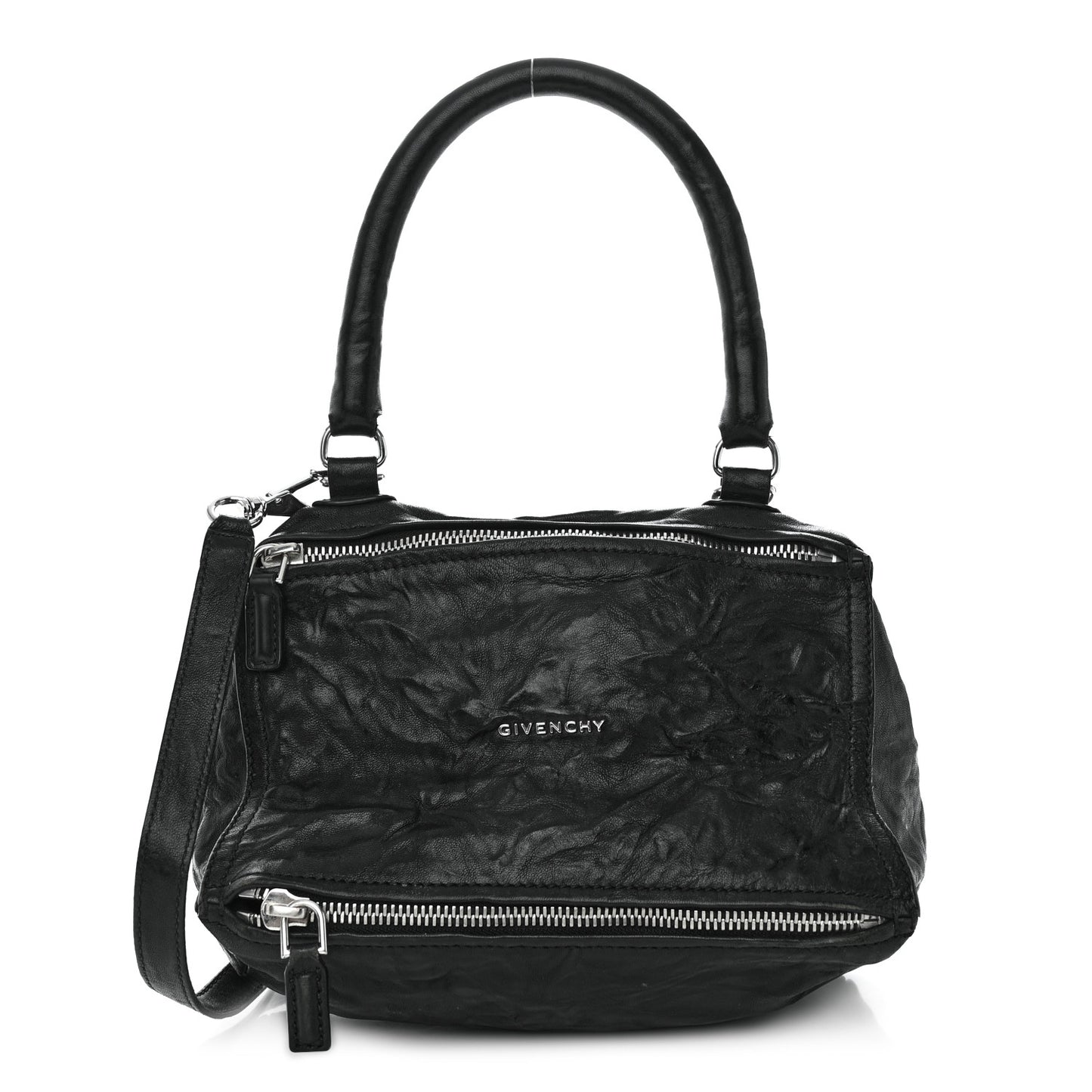 Tumbled Sheepskin Small Pandora Black