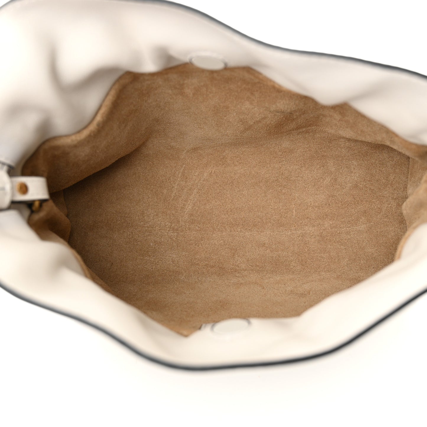 Calfskin Mini Flamenco Knot Clutch Angora