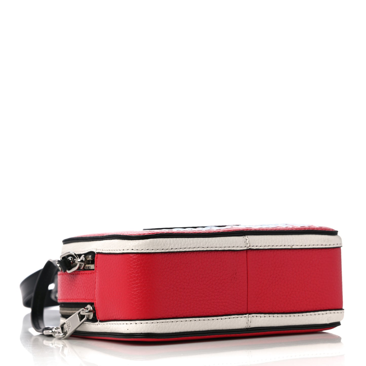 X Peanuts Calfskin The Box Crossbody Red