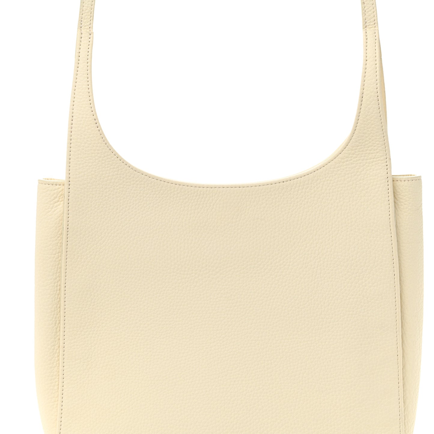 Grained Calfskin Jules Bag Milk