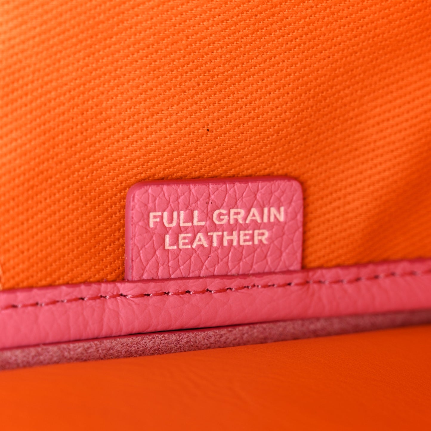 Grained Calfskin Small The Tote Bag Candy Pink
