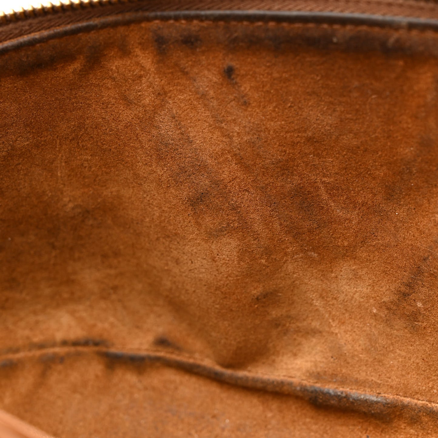 Grained Calfskin Greca Belt Bag Brown