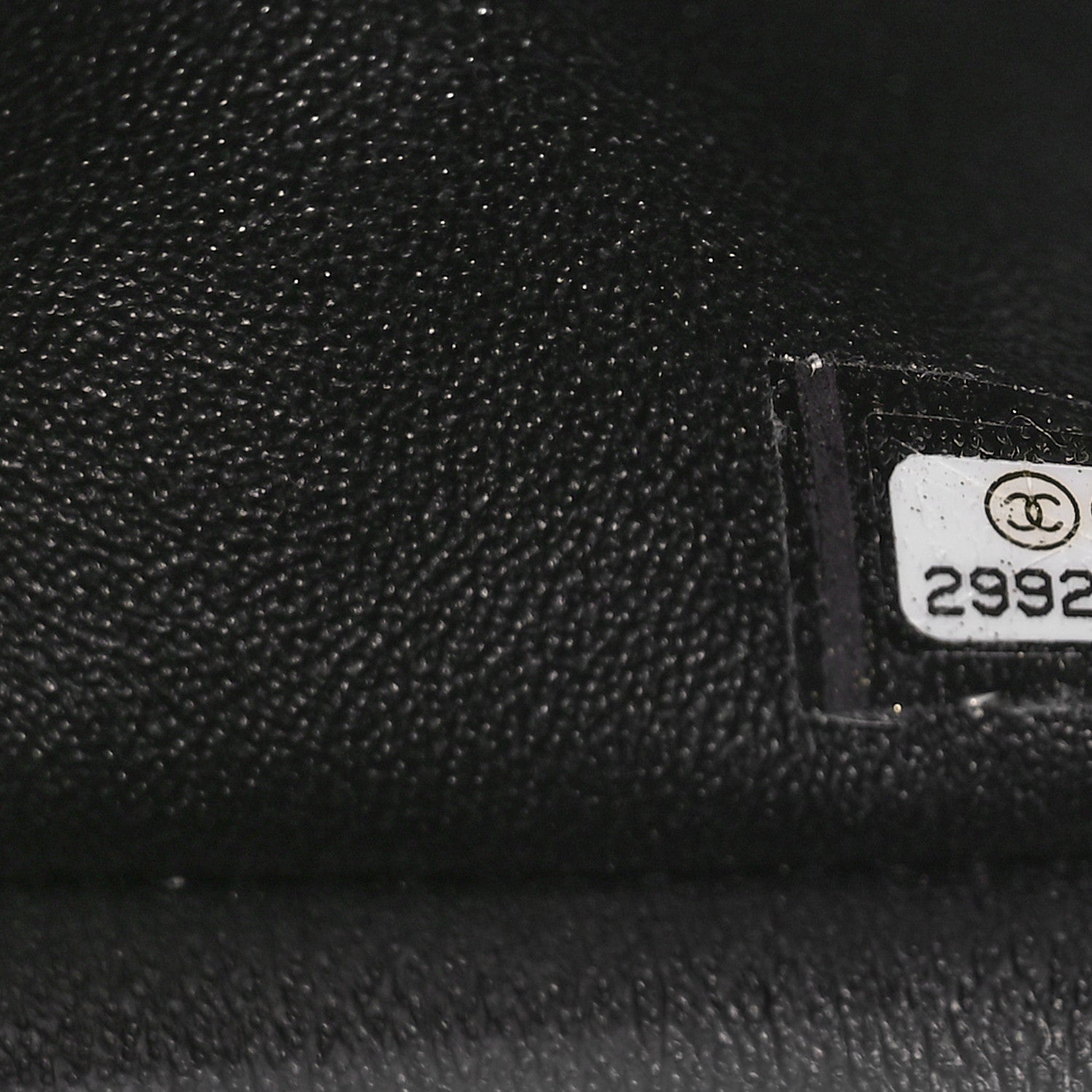 Chanel Lambskin Quilted Mini Square Flap Black 7 of 9