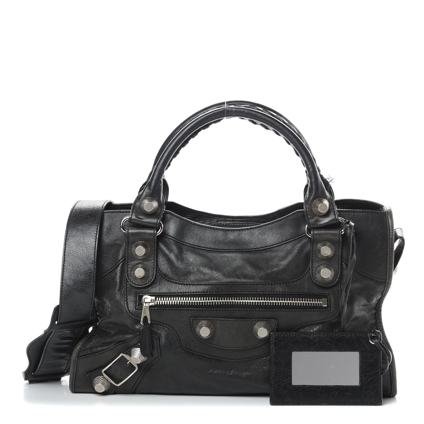 Agneau Giant 21 Silver Hardware City Black