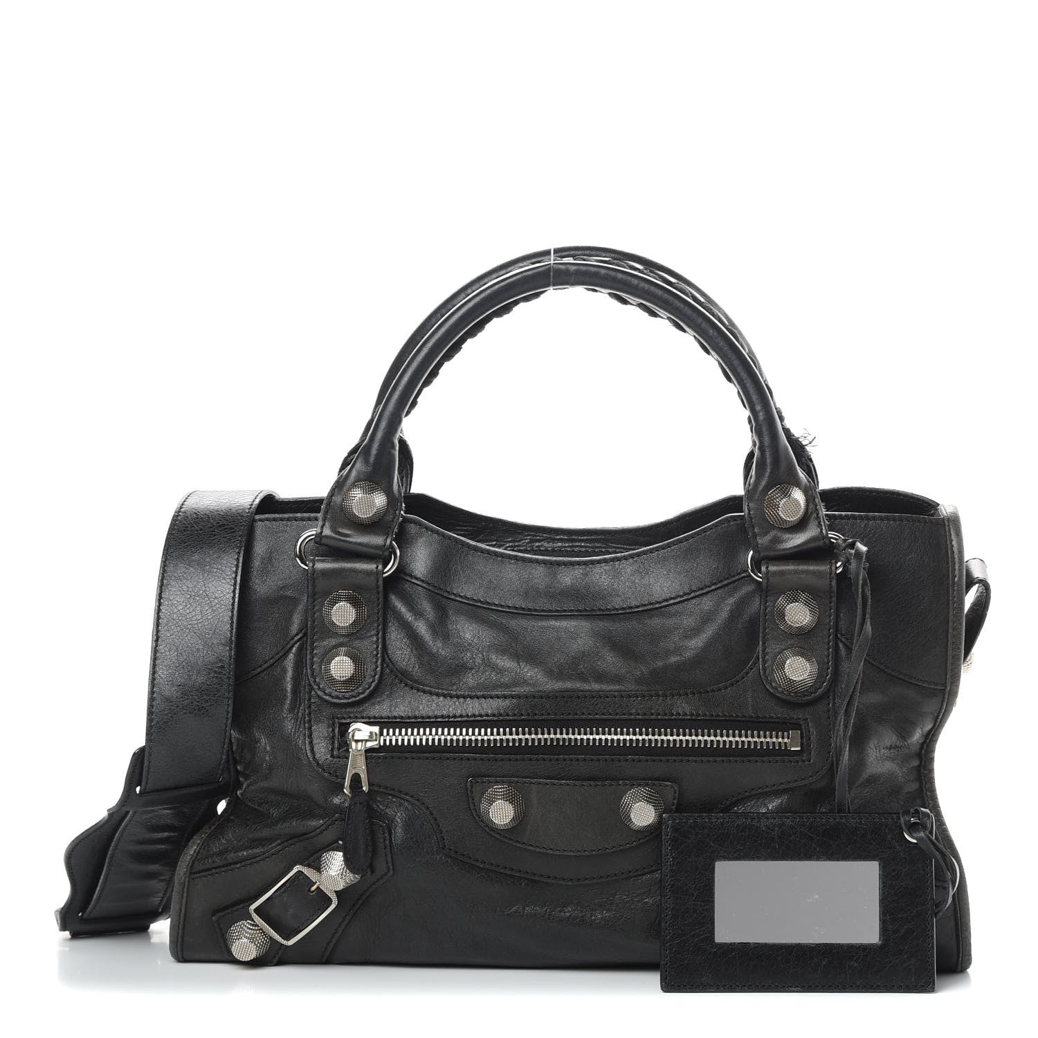 Balenciaga Agneau Giant 21 Silver Hardware City Black 1 of 20