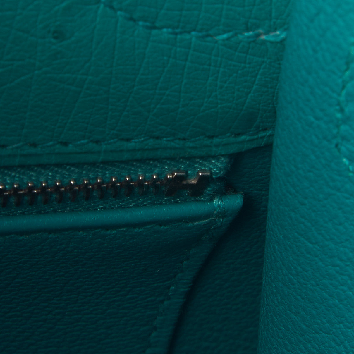 Ostrich Kelly Sellier 25 Vert Verone