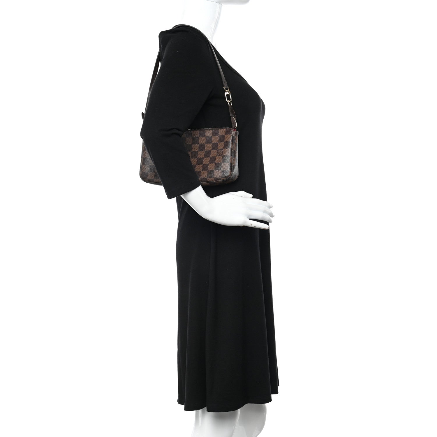 Louis Vuitton Damier Ebene Pochette Accessories NM 2 of 11