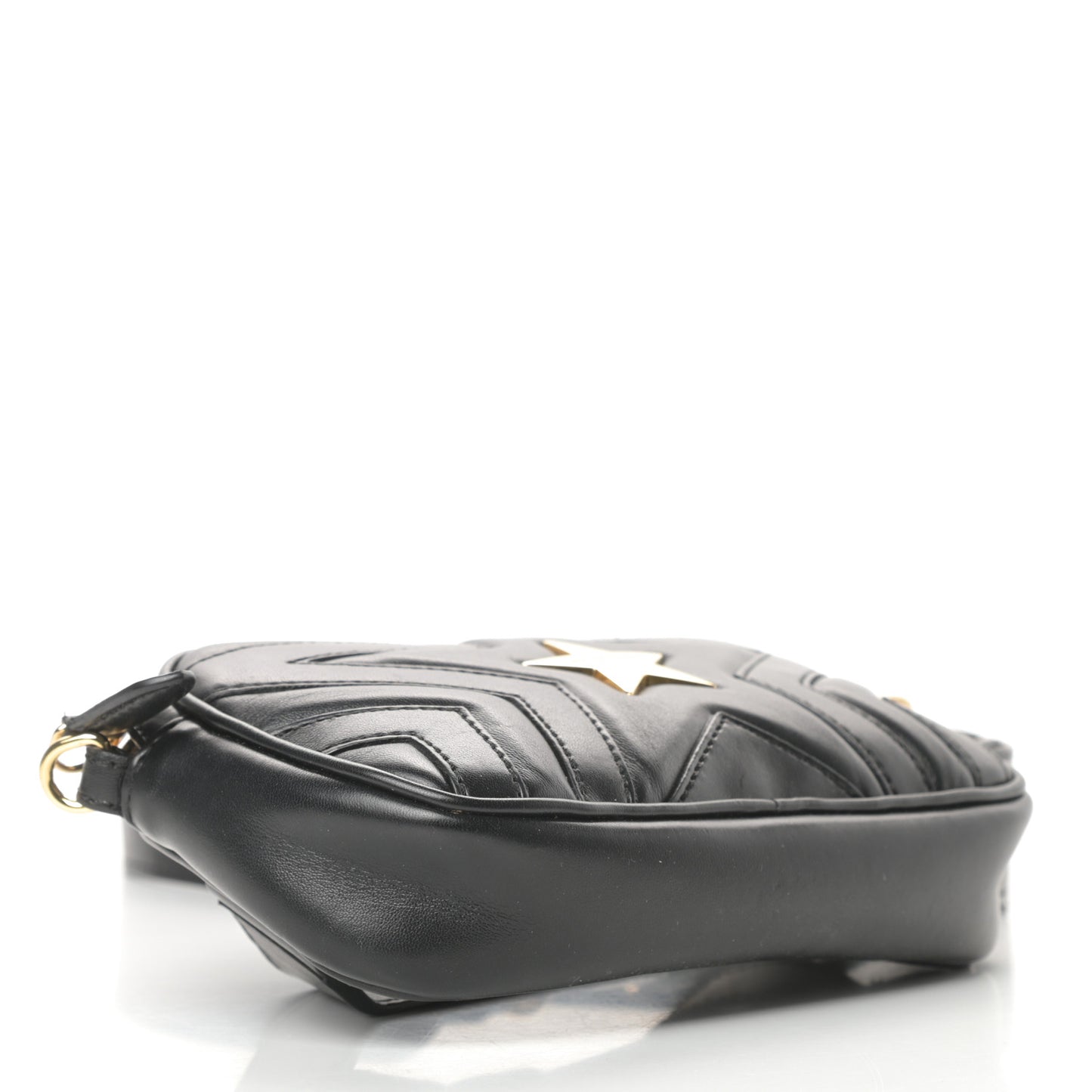 Eco Alter Nappa Star Patch Belt Bag Black