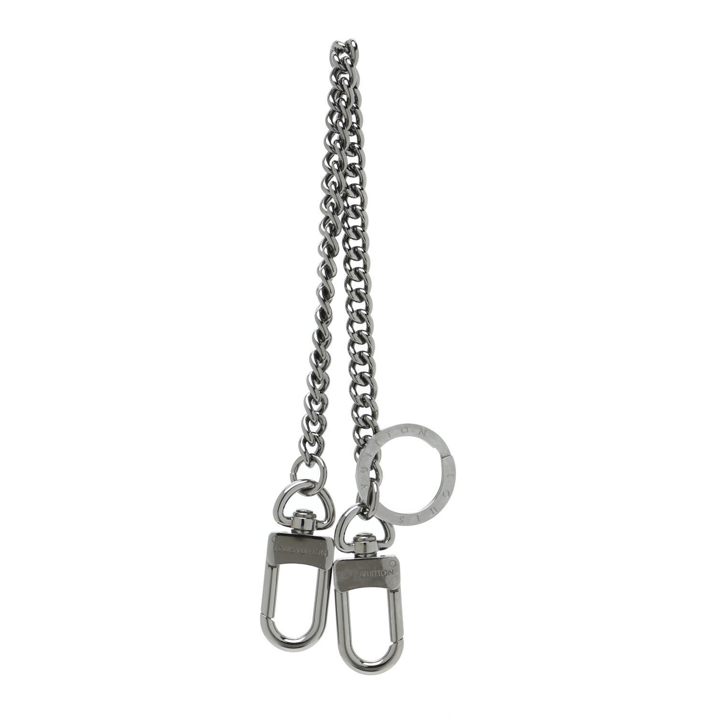 Pochette Extender Key Ring Chain Silver