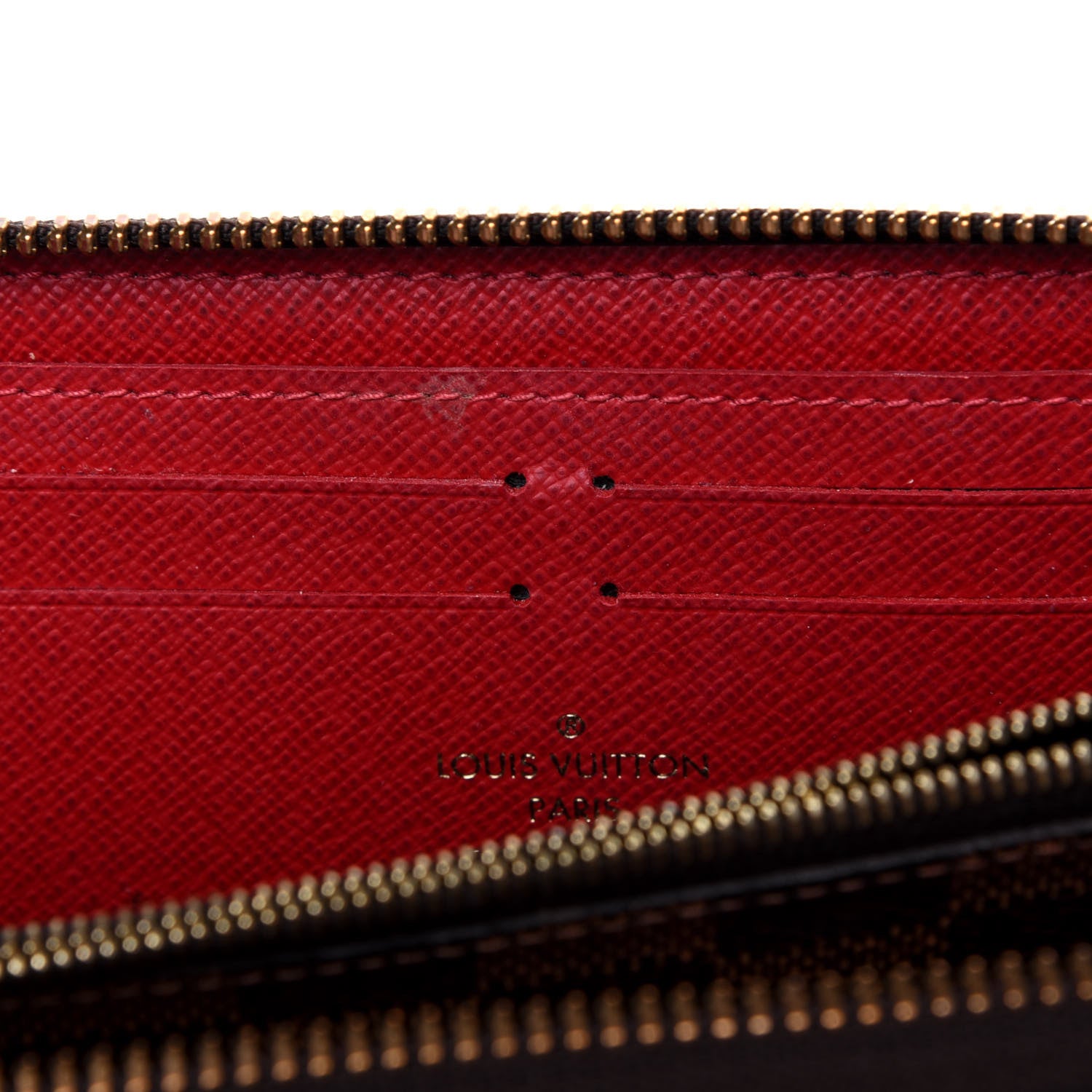 Louis Vuitton Damier Ebene Clemence Wallet 6 of 16