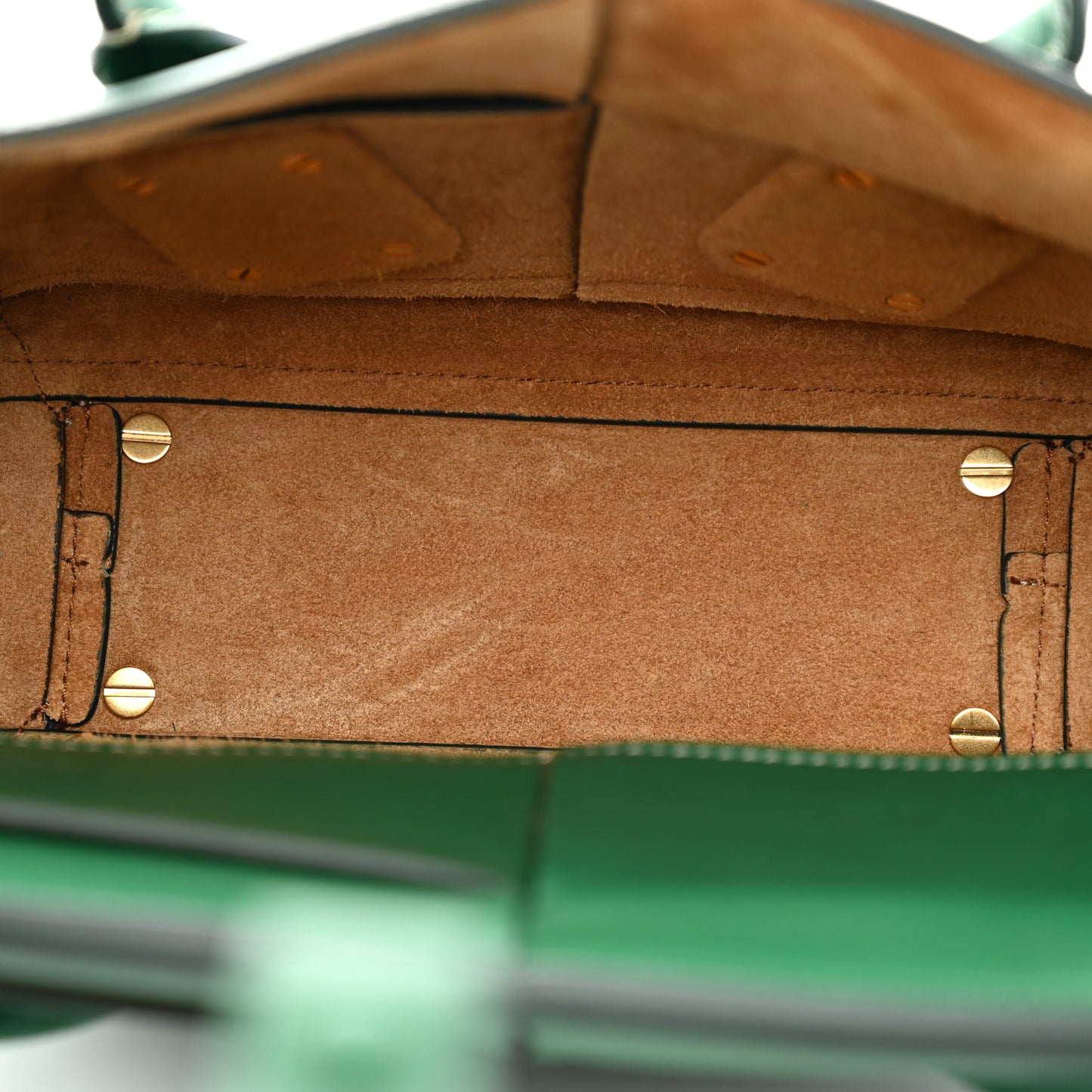 Calfskin Mini Maxi Intrecciato Arco Green