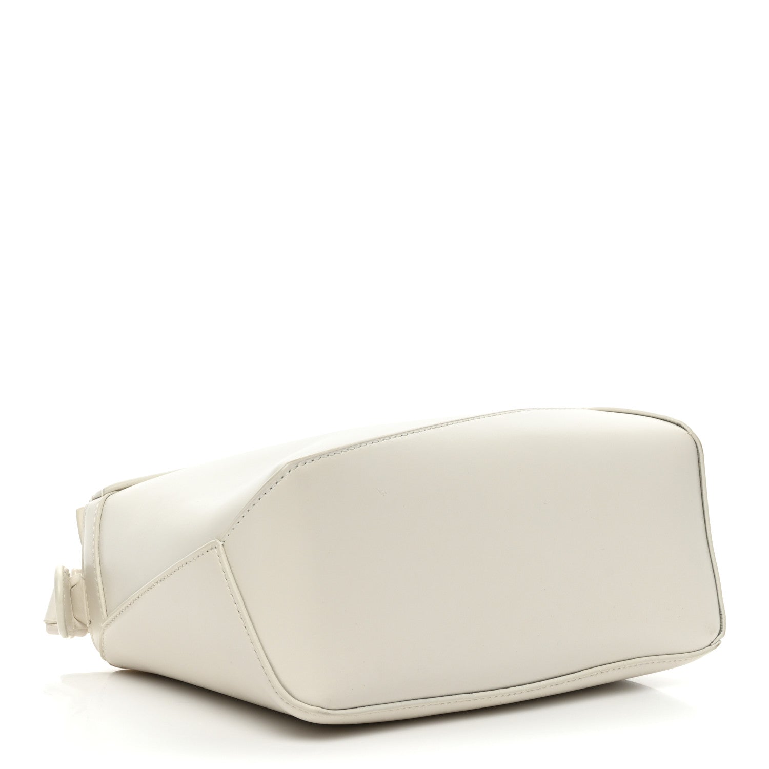 Loewe Satin Calfskin Small Puzzle Edge Bag White Glaze 4 of 11