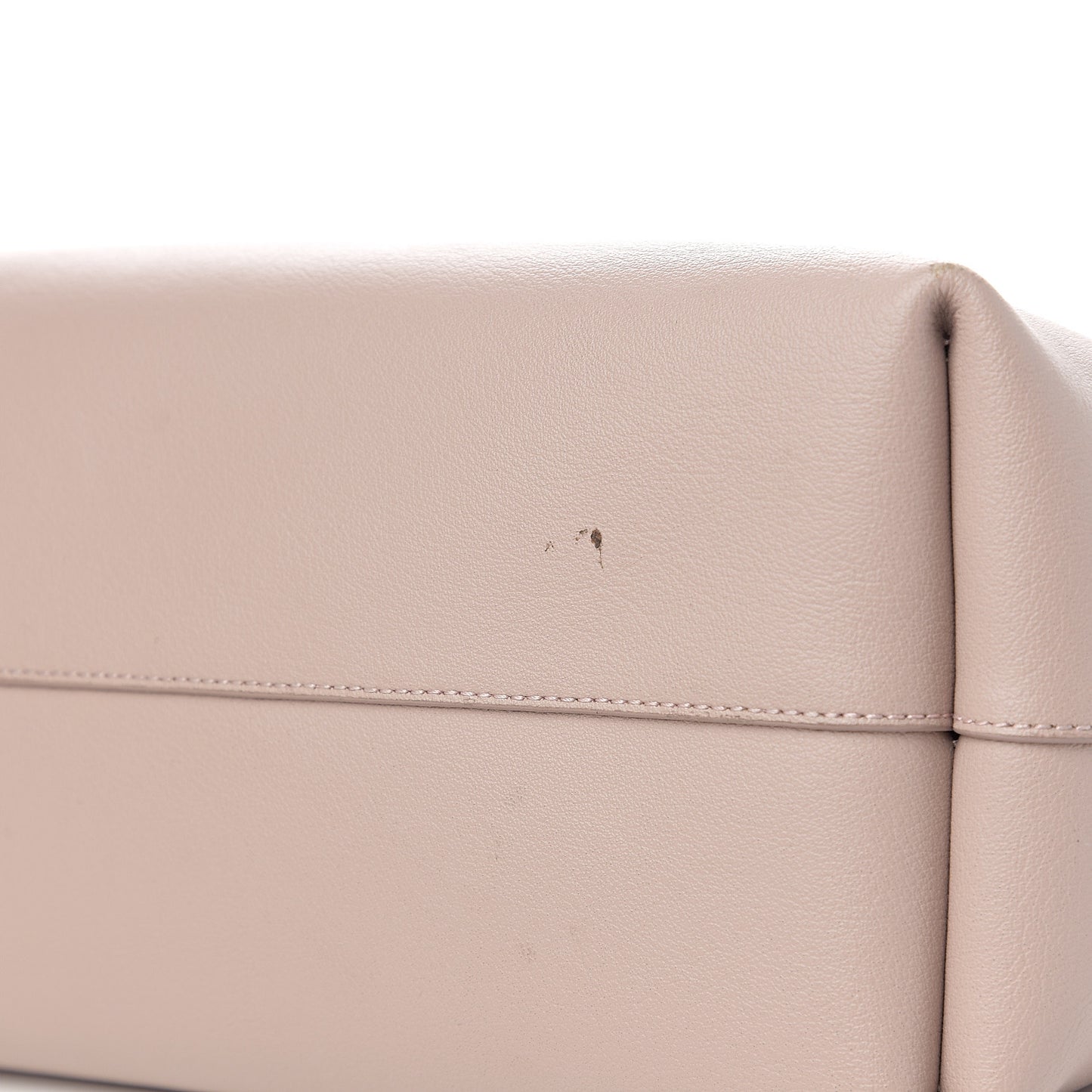Calfskin Large Shopping Tote Rose Antic