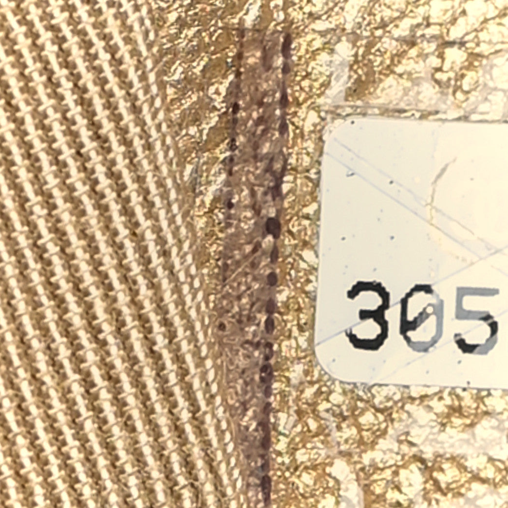 Metallic Goatskin Quilted Large Chanel 19 Flap Gold