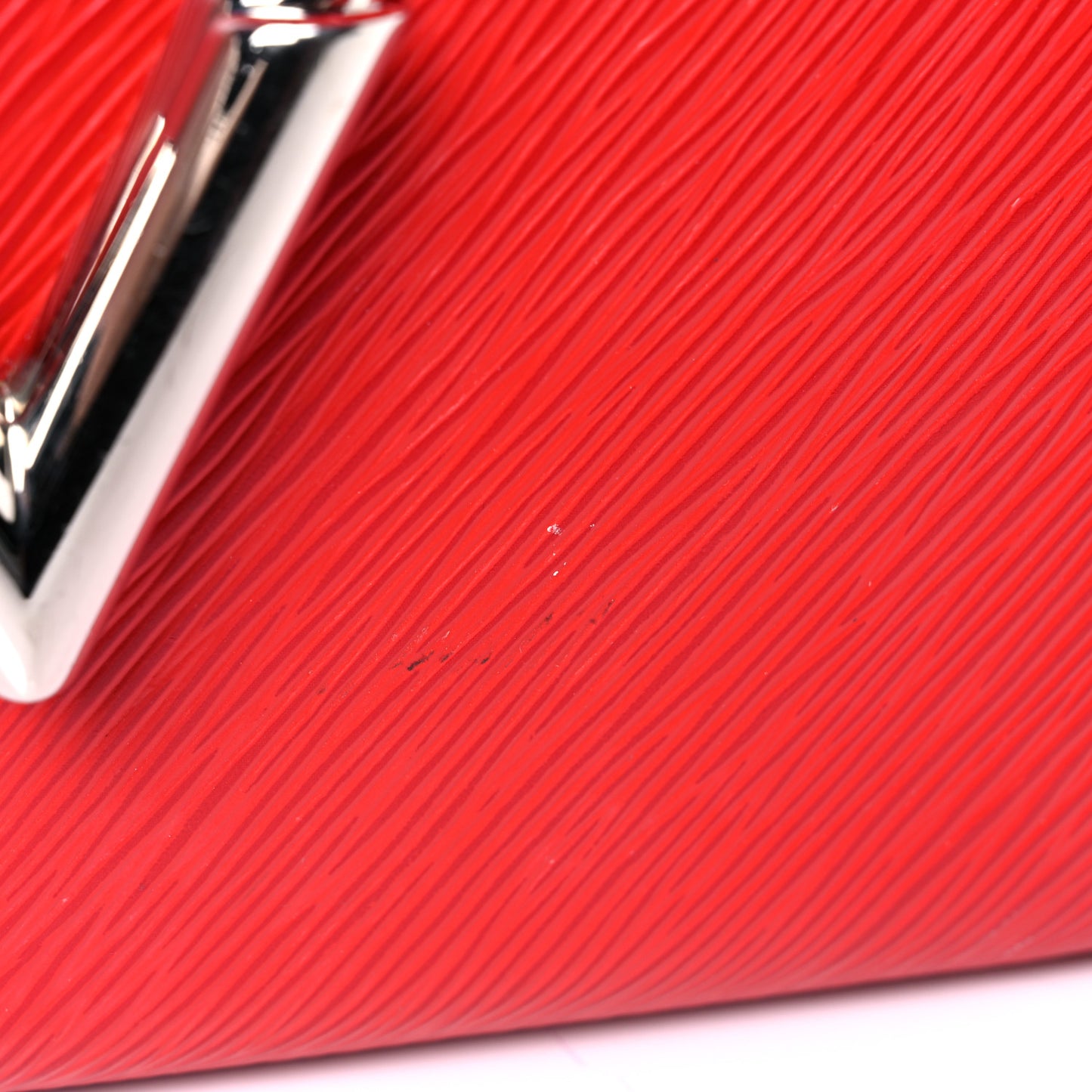 Epi Twist Shoulder Bag MM Coquelicot