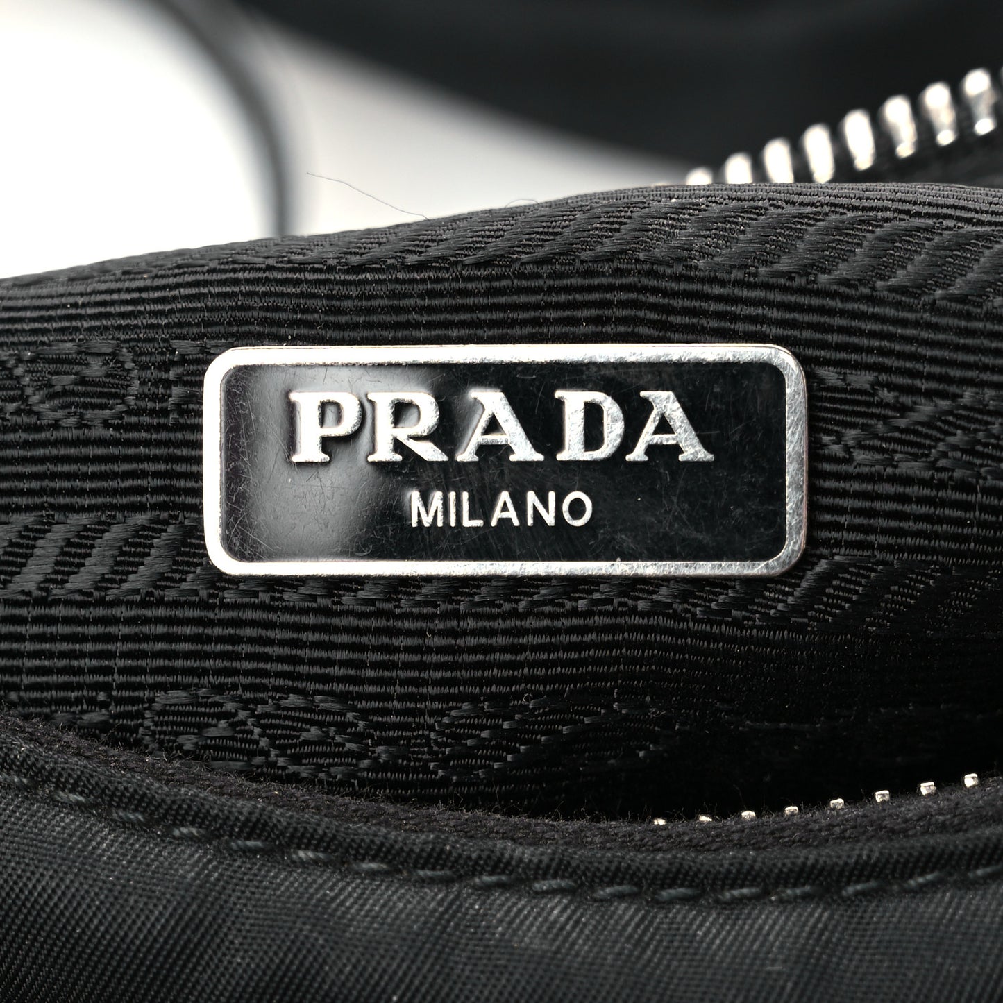Nylon Re-Edition 2005 Shoulder Bag Black