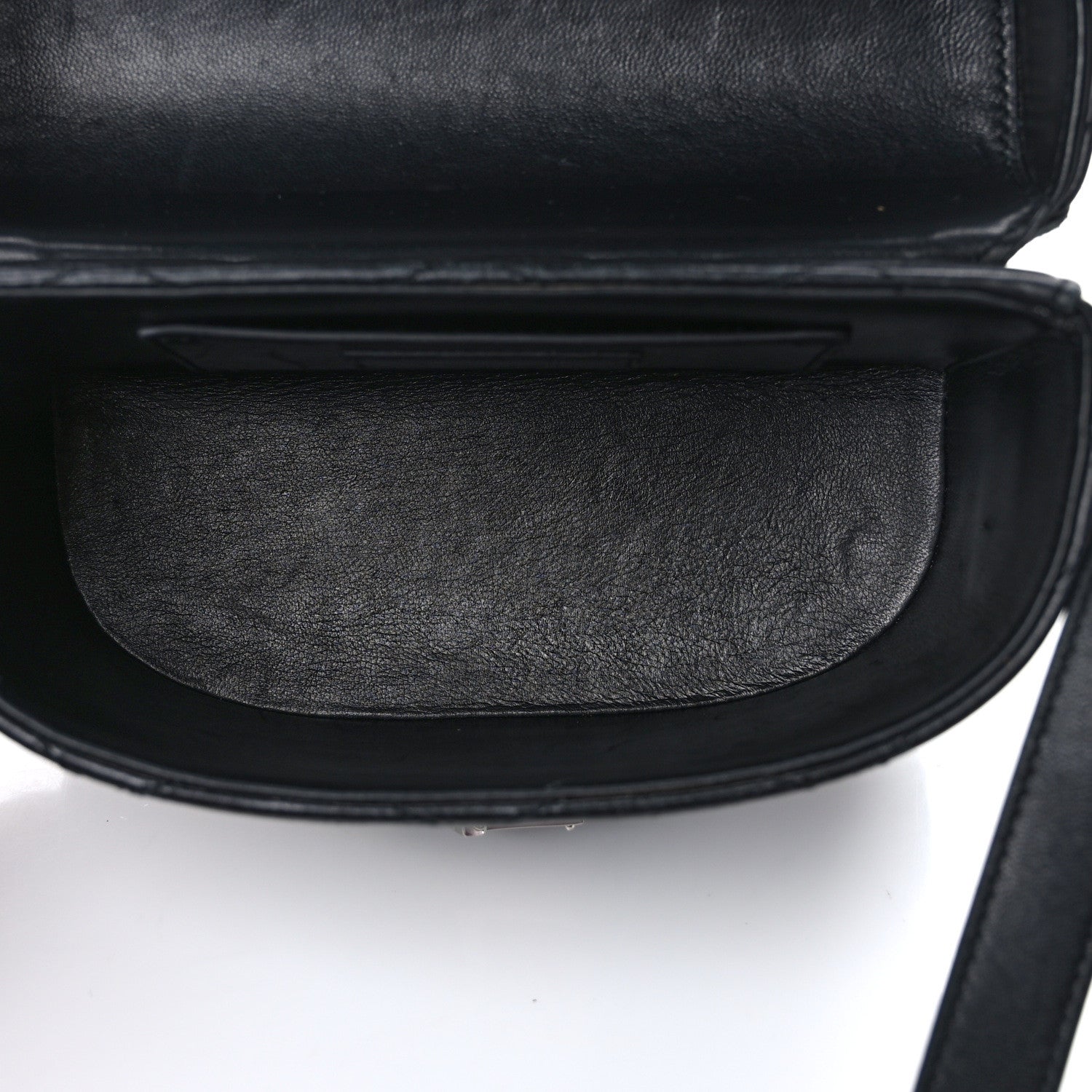 Saint Laurent Lambskin Quilted Monogram June Box Bag Black 5 of 12