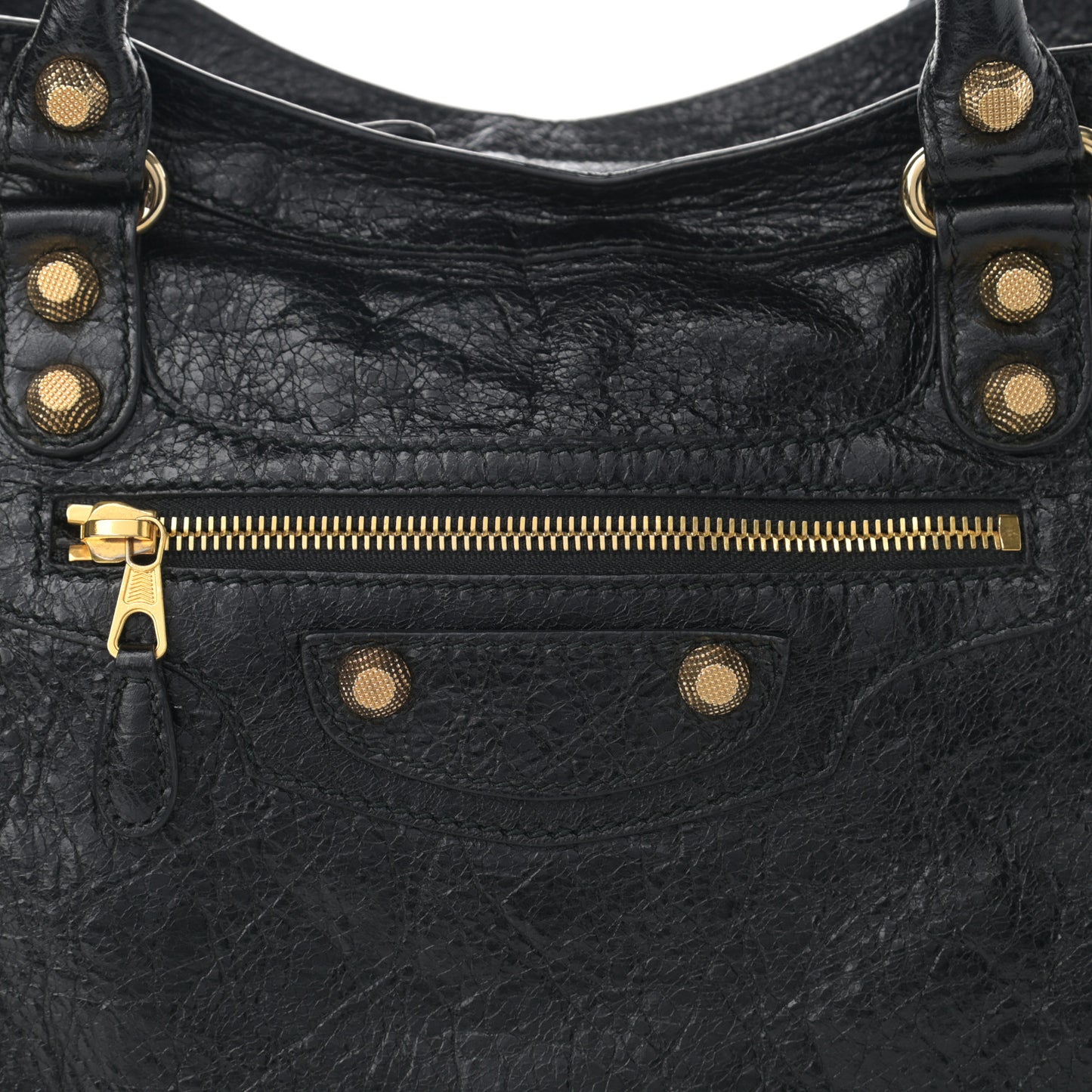 Agneau Giant 12 Gold Hardware City Black