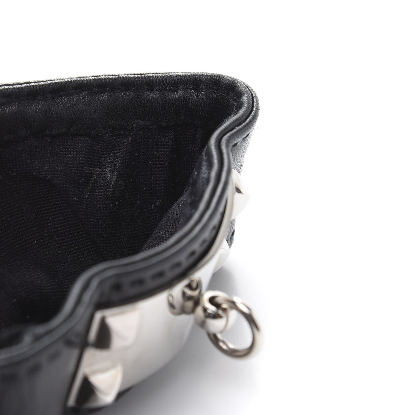 Lambskin Collier De Chien Gloves 7.5 Black