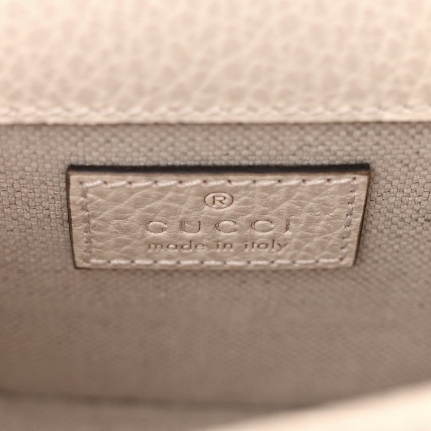 Dollar Calfskin Crystal Mini Dionysus Top Handle Bag Mystic White